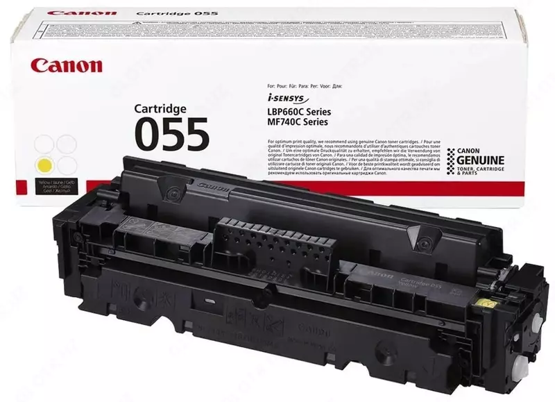 Тонер-Картридж Canon CRG 055 (3013C002AA) Желтый