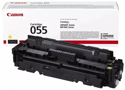 Тонер-Картридж Canon CRG 055 (3013C002AA) Желтый