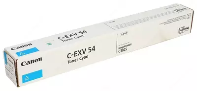 Тонер-Картридж Canon C-EXV54 (1395C002AB) Голубой - 