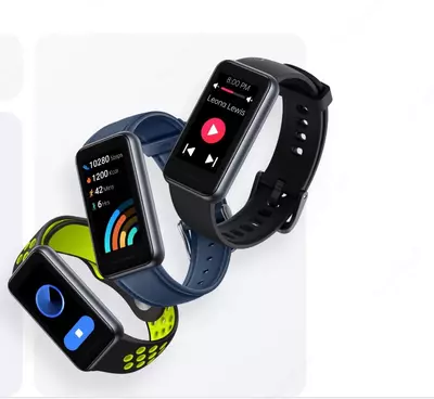 Смарт-браслет Realme Band 2  1 4 дюйма  90 спортивных режимов  водонепроницаемый (p/n 6204931)