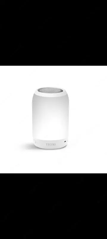  Портативная колонка с подсветкой Tecno Square S2 Bluetooth speaker White - 