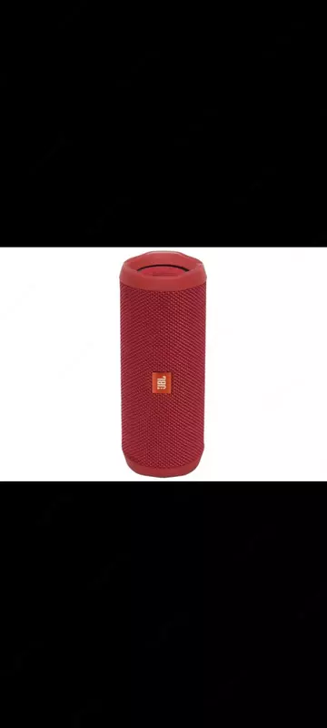 JBL FLIP 4  namlikka chidamli simsiz portativ kolonka  vazni 0 5 kg  qizil rangi