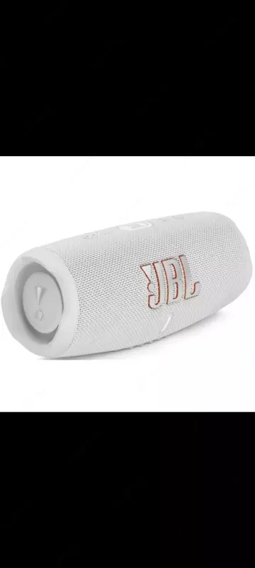 JBL CHARGE 5 portativ simsiz karnay  rang-oq  p / n: JBLCHARGE5WHT