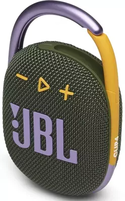  Портативная колонка JBL CLIP 4 Portable Wireless Speaker  цвет-зелёный  p/n: JBLCLIP4GRN - 