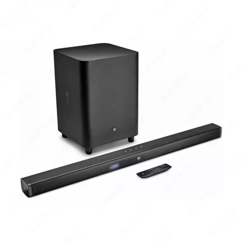 JBL bar 2.1 Soundbar  JBL SOUNDBAR  rang-qora  p / n: JBLBAR21DBBLKUK
