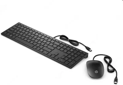 Комплект кл+мышь HP Pavilion Wired Keyboard and Mouse 400 RUSS