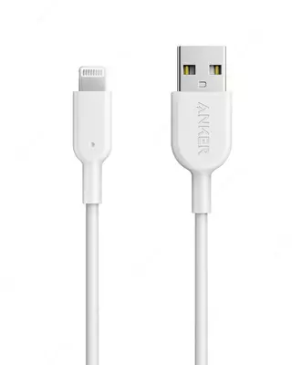  USB кабель Anker Powerline II with lightning connector 3ft C89 White (p/n A8432H22) - 