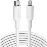  USB кабель Anker PowerLine III USB-C to Lightning 2.0 Cable 3ft White(p/n A8832H21) - 