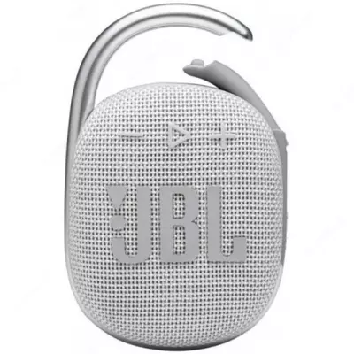 Портативная колонка JBL CLIP 4 Portable Wireless Speaker  цвет-белый  p/n: JBLCLIP4WHT