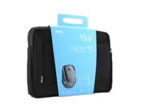 Noutbuk uchun sumka + sichqoncha STARTER KIT_15 6 ABG960 Topload qora - 