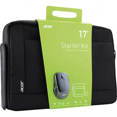 Noutbuk uchun sumka + sichqoncha STARTER KIT_15 6 ABG960 Topload qora