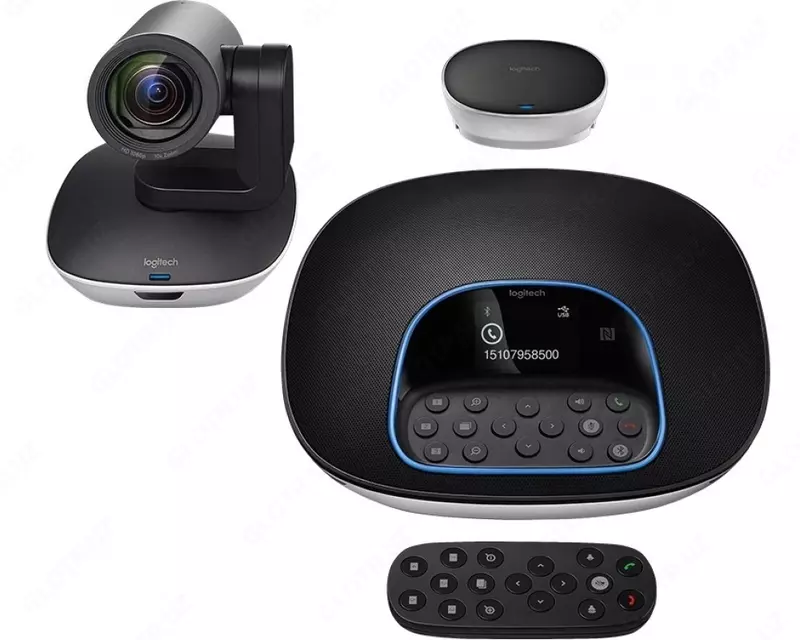  PTZ Logitech Group – система для видеоконференций для средних и больших переговорных комнат. - 