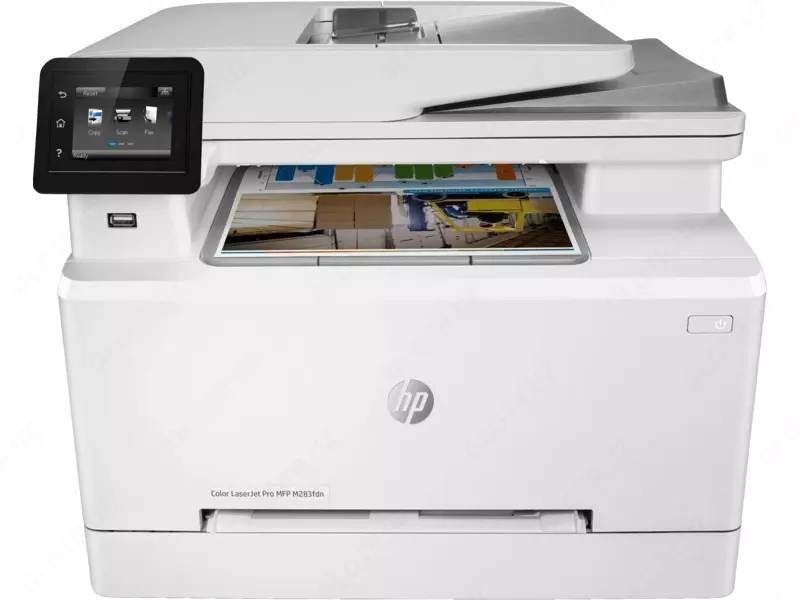 Lazerli MFP HP Color LaserJet Pro M283fdn  rangli (7KW74A art.)