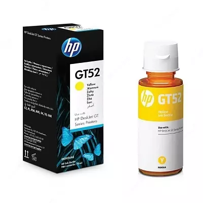 Чернила HP GT52 Yellow  желтые (арт. M0H56AE)
