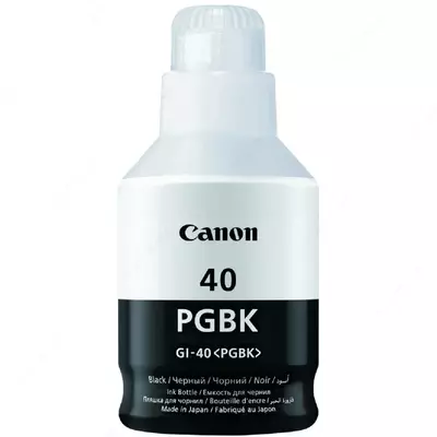  Чернила Canon GI-40 BK  черные (арт. 3385C001AA) - 