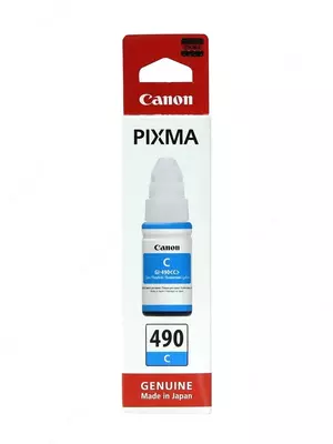 Чернила Canon GI-490 C  голубые (арт. 0664C001AB)