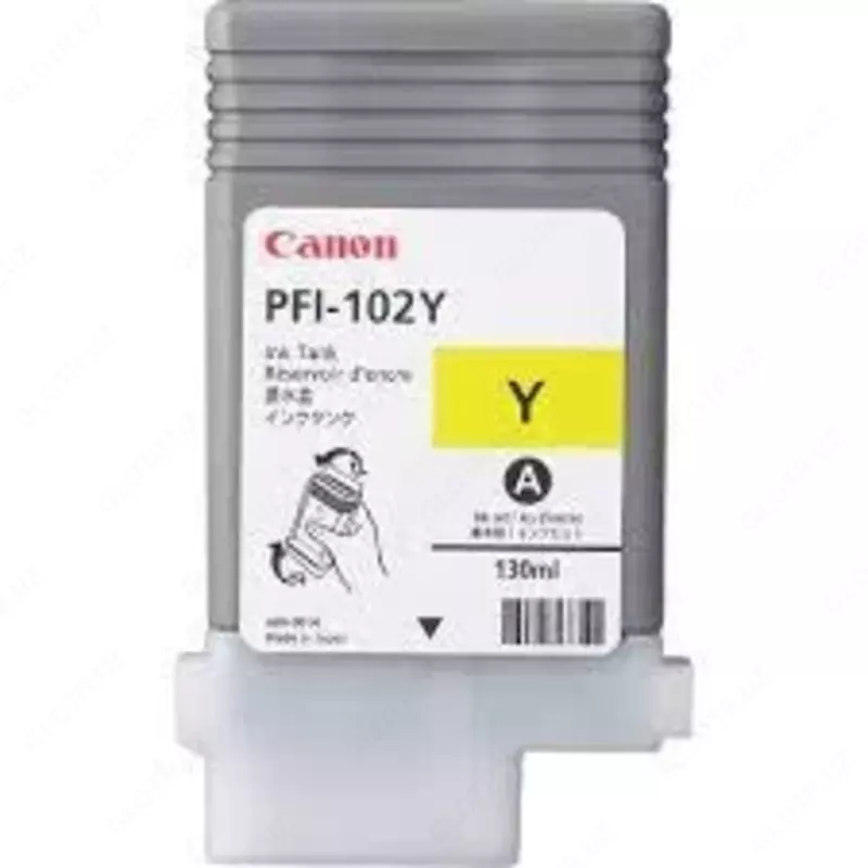 Картридж струйный Canon PFI-102 YELLOW  желтый (арт. 0898B001AA)