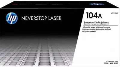  HP 104A qora original lazerli tasvir barabani (art. W1104A) - 