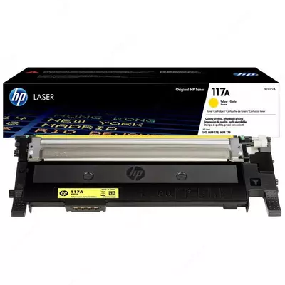  Картридж лазерный HP 117A YELLOW  желтый (арт. W2072A) - 