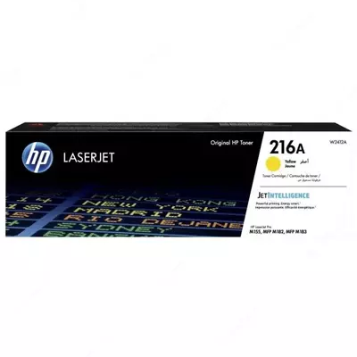 Lazer kartrij HP 216A SARI  sariq (art. W2412A)
