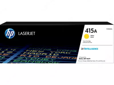 Картридж лазерный HP 415A YELLOW  желтый (арт. W2033A)