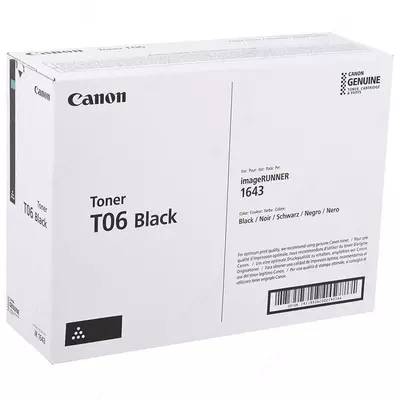 Картридж лазерный Canon T06 BLACK  черный (арт. 3526C002AA)
