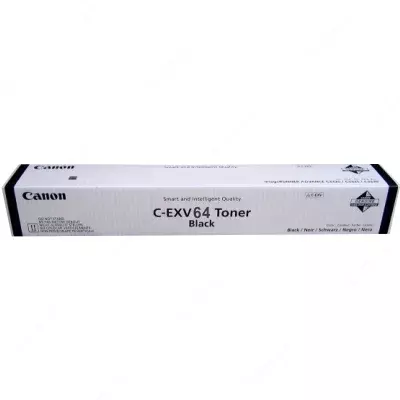 Картридж лазерный Canon C-EXV 64 BLACK  черныйй (арт. 5753C002AA)