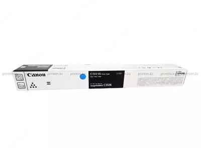 Картридж лазерный Canon C-EXV 65 CYAN  голубой (арт. 5762C001AA)