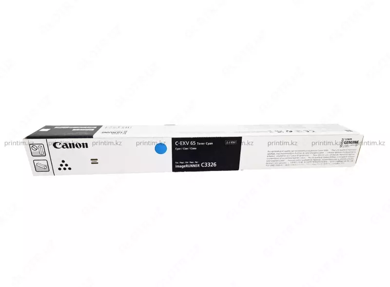 Картридж лазерный Canon C-EXV 65 CYAN  голубой (арт. 5762C001AA)