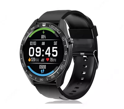 Смарт-часы 2E Motion GT 46 mm Black-Silver