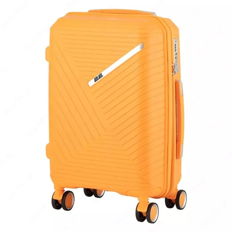Набор чемоданов 2E  SIGMA (L+M+S) 3 в 1  4 колеса  оранжевый  Small
