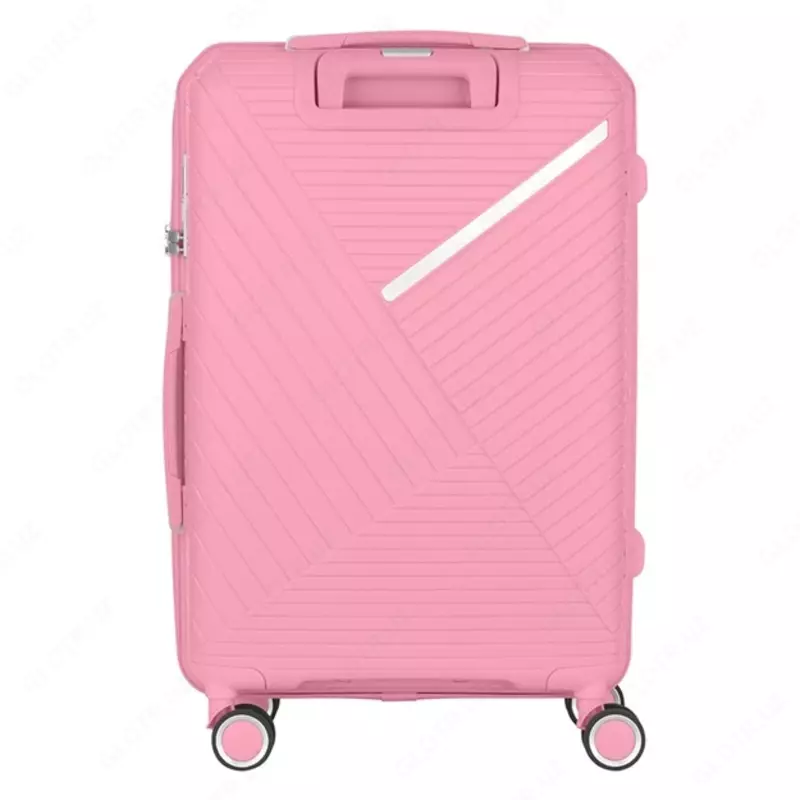 Набор чемоданов 2E  SIGMA (L+M+S) 3 в 1  4 колеса  розовый  Set