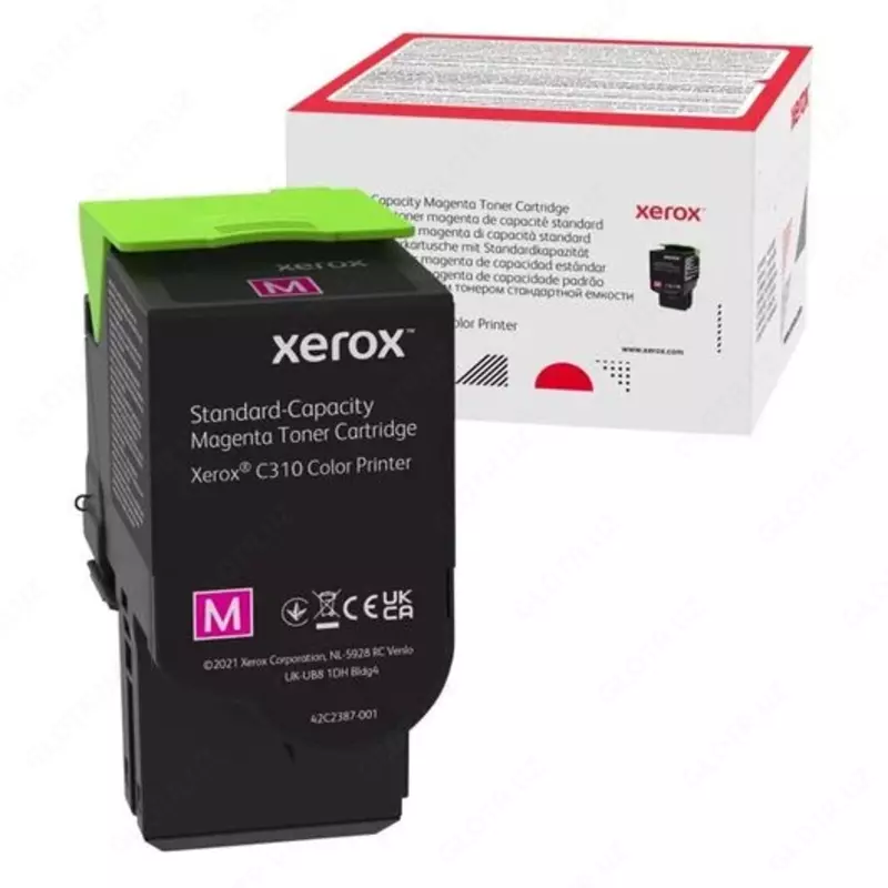 Тонер картридж Xerox C310/C315 Cyan (5500 стр) - 3 089 000 сум