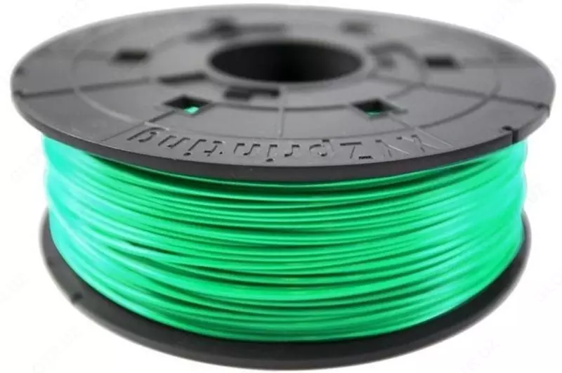 Катушка с нитью 1.75мм/0.6кг PLA XYZprinting Filament для da Vinci  прозрачный зеленый