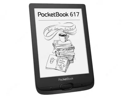  Электронная книга PocketBook 617  Ink Black (open box) (чехол в подарок) - 