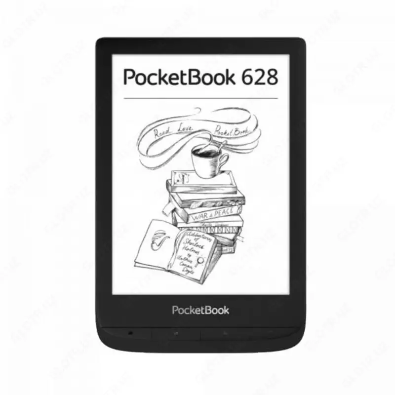  Электронная книга PocketBook 628  Ink Black (чехол в подарок) - 