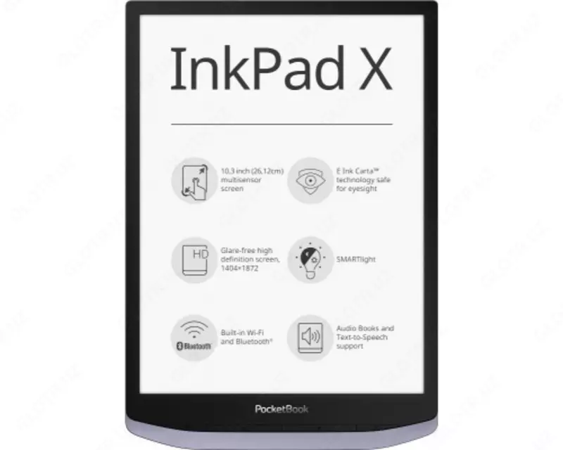 Электронная книга PocketBook X  Metallic grey