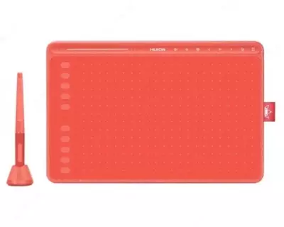 Графический планшет Huion HS611 Coral red