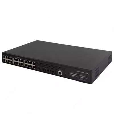 Kommutator H3C S5024PV3-EI L2 Ethernet Switch with 24*10/100/1000Base-T Ports and 4*1000Base-X SFP Ports (AC)