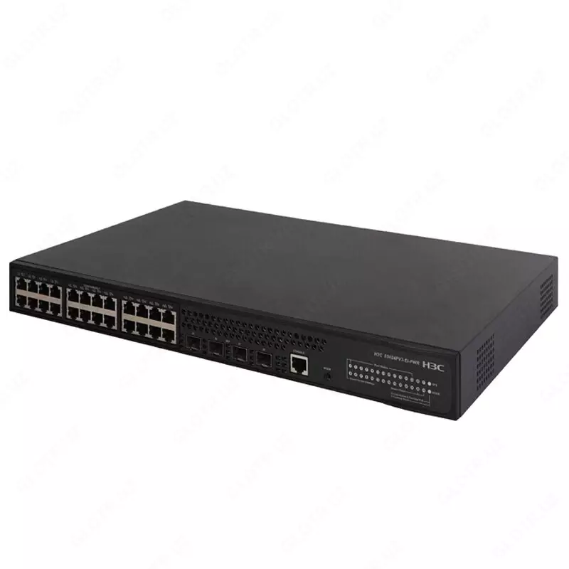  Коммутатор H3C S5024PV3-EI L2 Ethernet Switch with 24*10/100/1000Base-T Ports and 4*1000Base-X SFP Ports (AC) - 