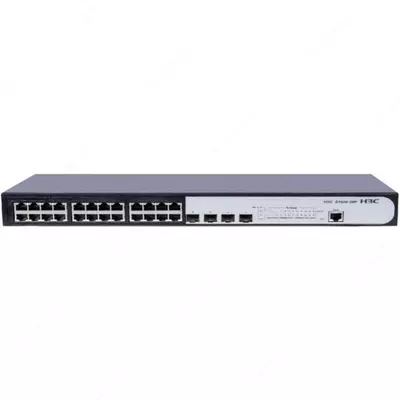  Kommutator H3C S5024PV3-EI L2 Ethernet Switch with 24*10/100/1000Base-T Ports and 4*1000Base-X SFP Ports (AC) - 