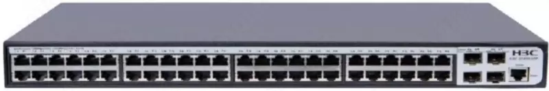  Коммутатор H3C S1850-52P 52-Port Gigabit Ethernet Switch(48GE+4SFP) - 