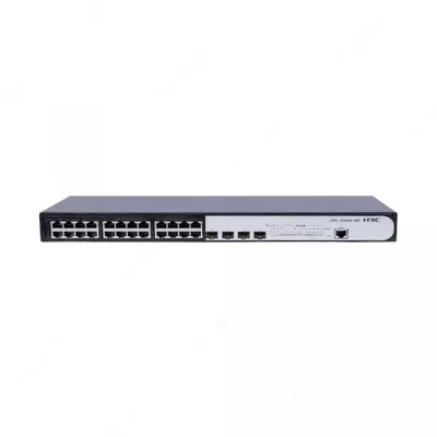Коммутатор H3C S1850-28P-PWR 28-Port Gigabit Ethernet Switch(24GE+4SFP+PoE AC) 