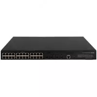 Коммутатор H3C S5024PV3-EI-PWR L2 Ethernet Switch with 24*10/100/1000Base-T PoE+ Ports and 4*1000Base-X Ports (AC)