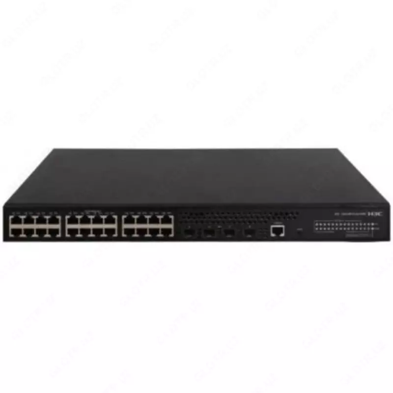 Коммутатор H3C S5024PV3-EI-PWR L2 Ethernet Switch with 24*10/100/1000Base-T PoE+ Ports and 4*1000Base-X Ports (AC)