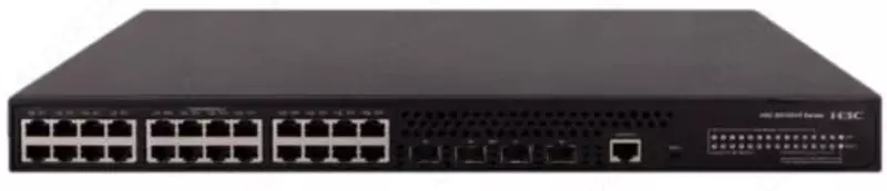  Kommutator H3C S5024PV3-EI L2 Ethernet Switch with 24*10/100/1000Base-T Ports and 4*1000Base-X SFP Ports (AC) - 