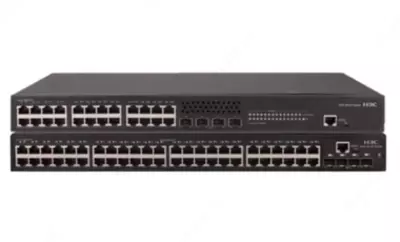 Коммутатор H3C S5130S-28S-LI L2 Ethernet Switch with 24*10/100/1000Base-T Ports and 4*1G/10G Base-X SFP Plus Ports (AC)