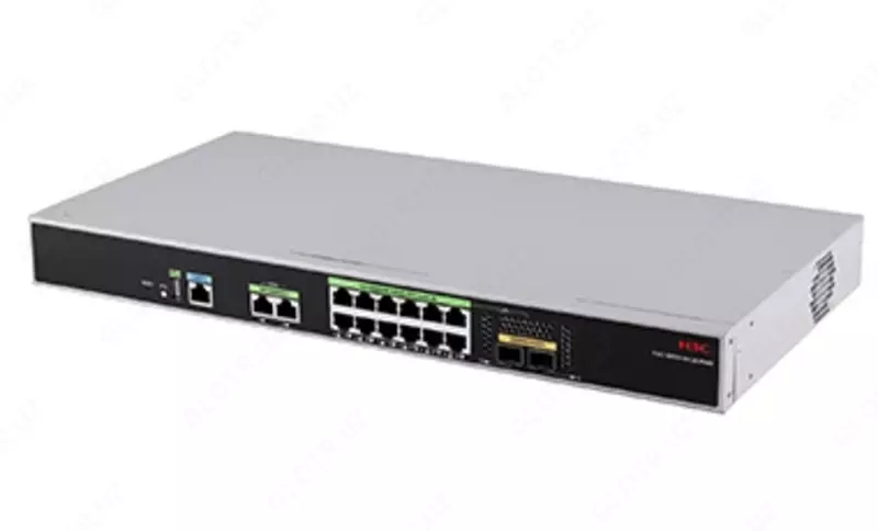  Контроллер H3C WSG1812X-PWR 16-Port (14*1000BASE-T and 2*SFP Plus) Wireless Integrated Services Gateway - 