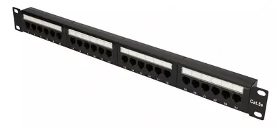  Patch paneli 2E UTP cat 5e 24port - 