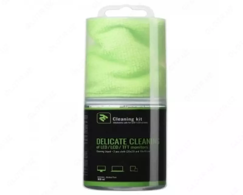 Tozalash toplami 2E LED/LCD uchun suyuqlik 150ml + mato